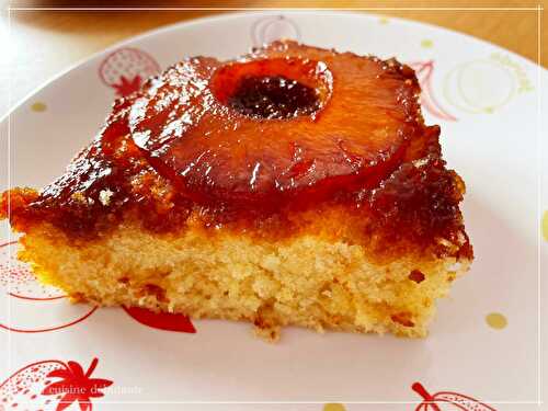 Gâteau moelleux à l'ananas avec le Cake Factory