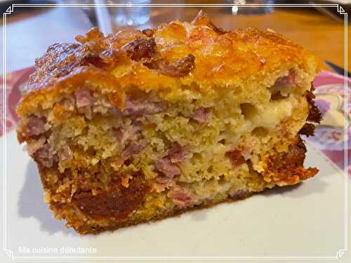 Cake au chorizo tomate et fromage à raclette