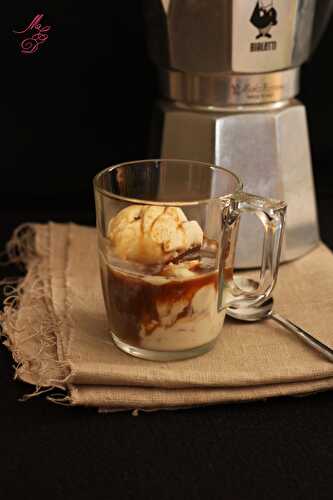 Affogato (glace vanille & café espresso)