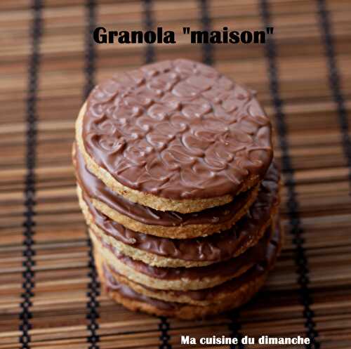 Biscuits Granola « maison »