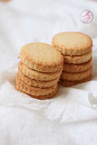 Biscuits sablés coco