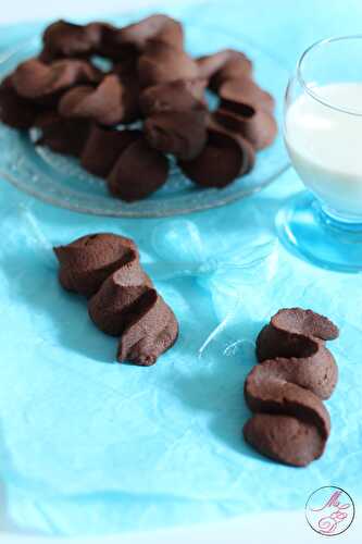 Biscuits viennois au chocolat