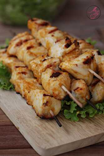 Brochettes de Poulet Hawaïennes