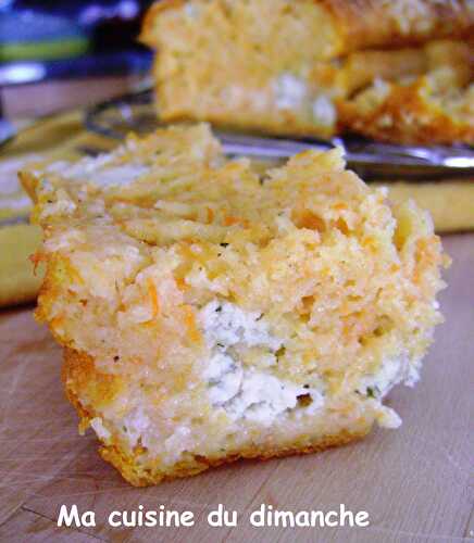 Cake à la courge & au boursin