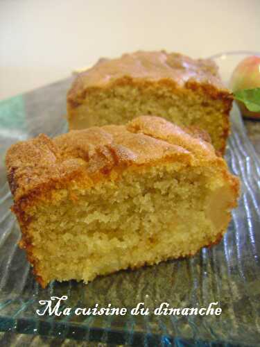 Cake aux pommes & à la cannelle