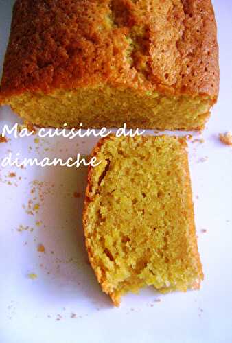 Cake financier à l’orange & à la cannelle