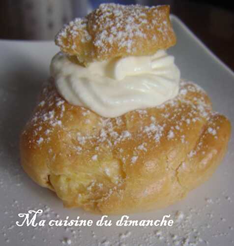 Choux à la chantilly