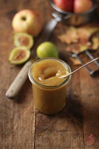 Compote pomme / figue / miel