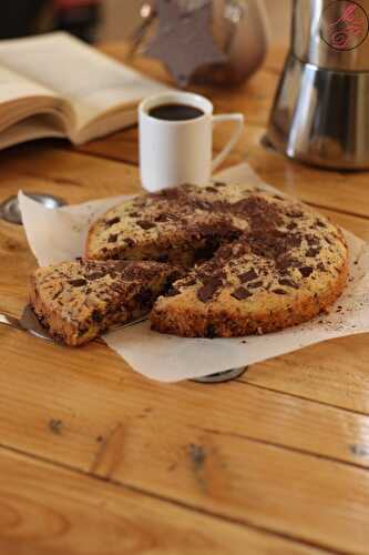 Cookie géant comme un gâteau