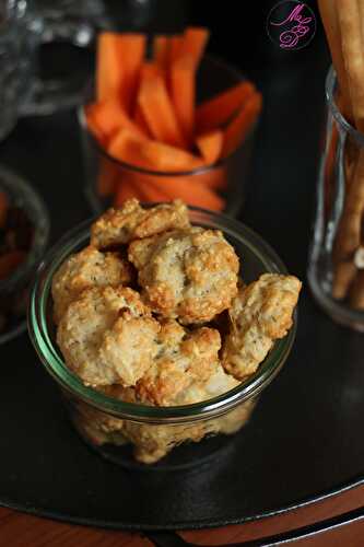 Cookies au roquefort et à l’Emmental