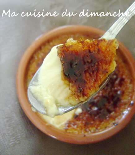 Crèmes brûlées