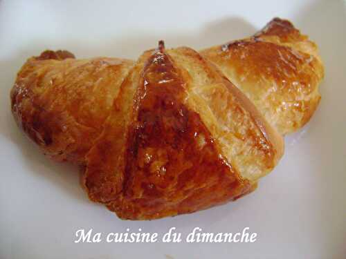 Croissants & pains au chocolat (recette de la pâte feuilletée levée)