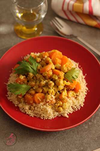Curry de légumes (plat complet végétarien)