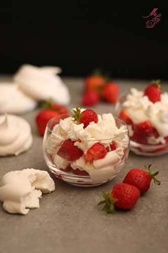 Eton mess aux fraises