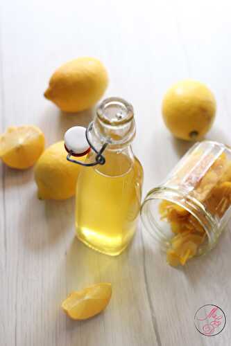 Extrait de citron « maison » (à utiliser en pâtisserie)