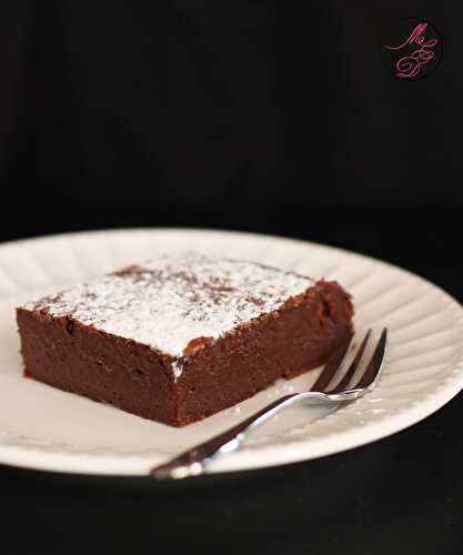 Fondant au chocolat & crème de marrons