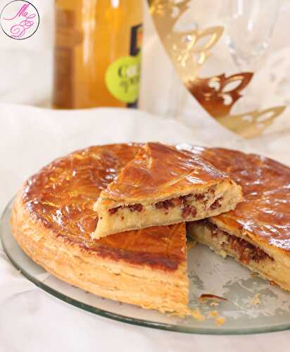 Galette des rois amande, miel et fleur d’oranger