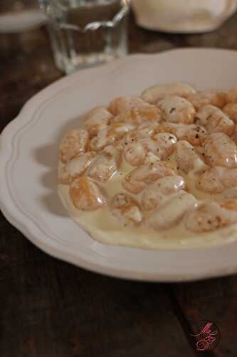 Gnocchi au butternut & crème de St Marcellin