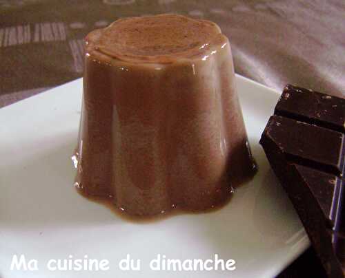 Le Flamby au chocolat