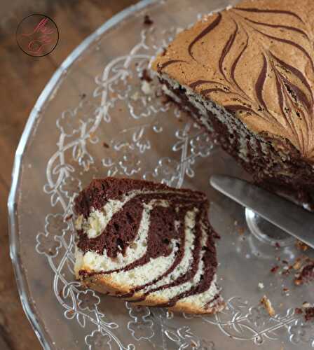 Le marbré italien (Zébra cake)