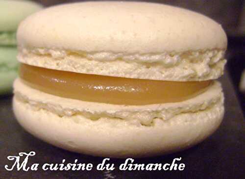 Macarons caramel au beurre salé