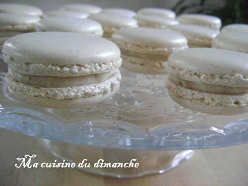 Macarons miel & épices