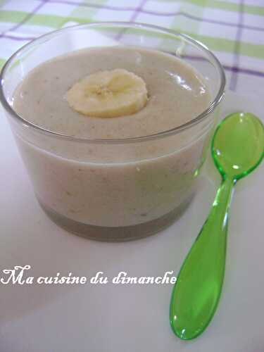 Mousse à la banane