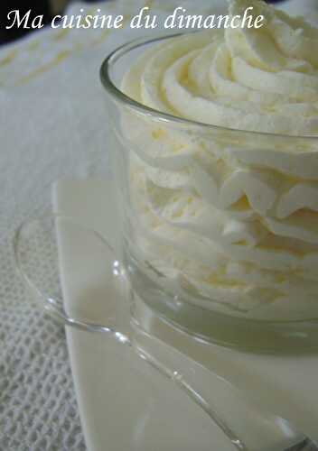 Mousse au citron