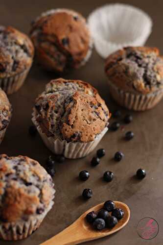 Muffins aux myrtilles