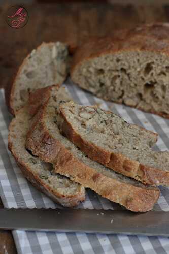 Pain aux amandes & graines de courges