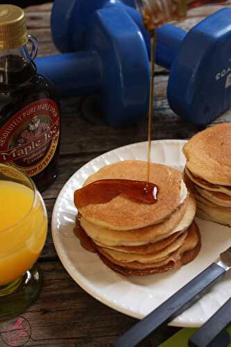 Pancakes hyperprotéinés à la banane