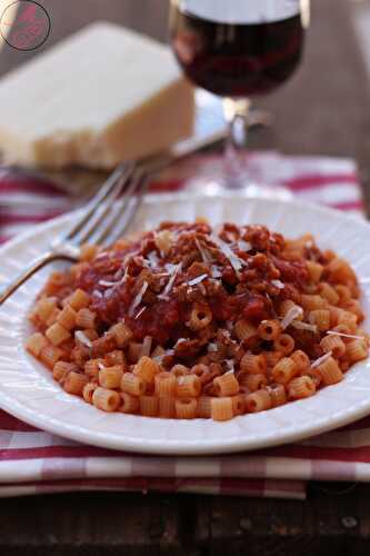 Pâtes au ragù de saucisse italienne