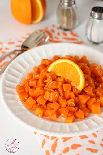 Poêlée de carottes à l’orange