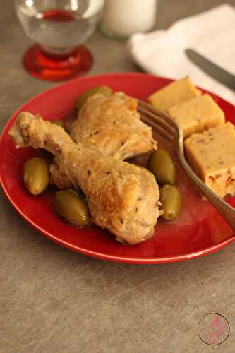 Poulet aux olives