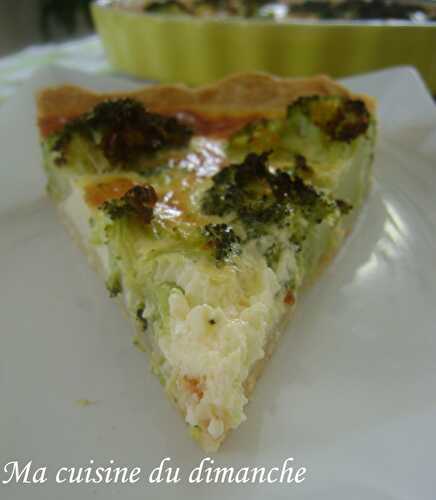 Quiche au brocoli