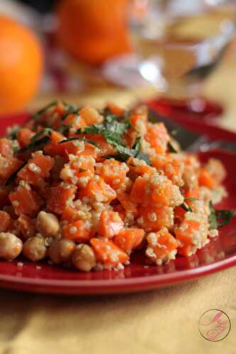 Salade de carottes à l’orientale