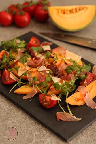 Salade de melon à l’italienne