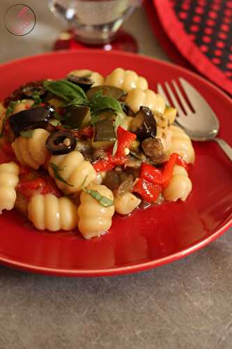 Salade de pâtes aux légumes du soleil