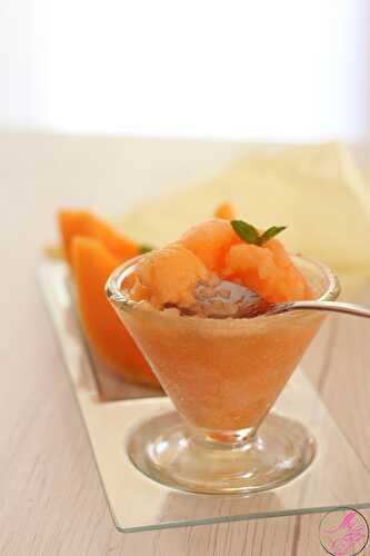 Sorbet au melon