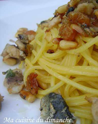Spaghetti aux sardines (Spaghetti con le sarde – recette sicilienne)
