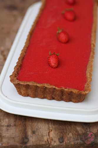 Tarte à la crème de fraises