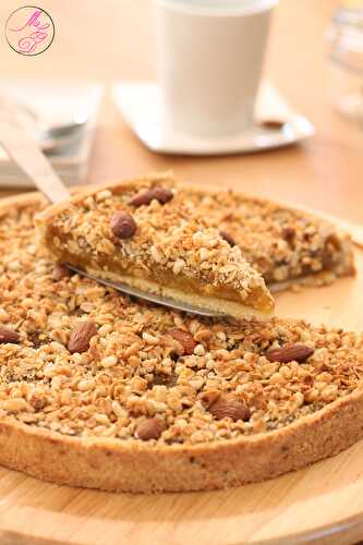 Tarte aux figues et céréales muesli