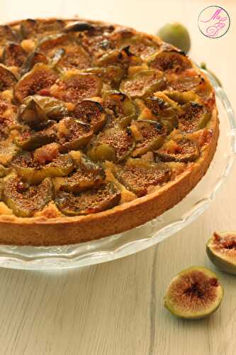 Tarte aux figues et crème d’amande