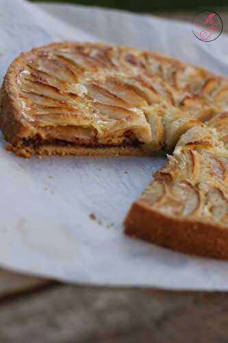 Tarte aux pommes & chocolat