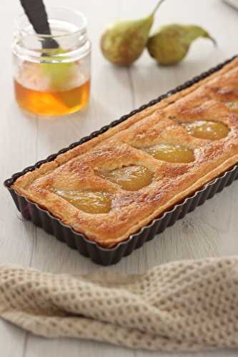 Tarte bourdaloue aux poires