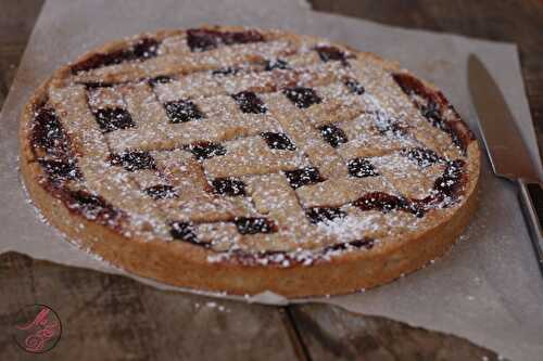 Tarte rustique à la confiture