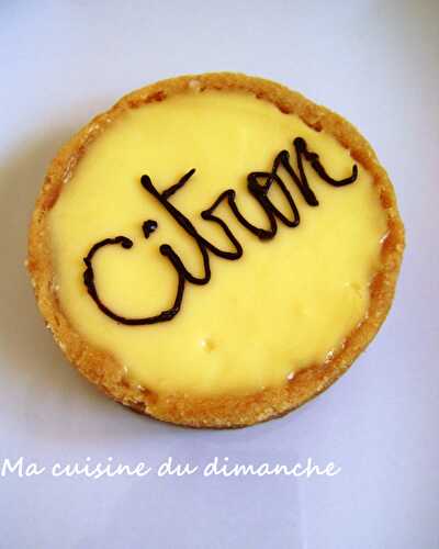 Tartelettes au citron