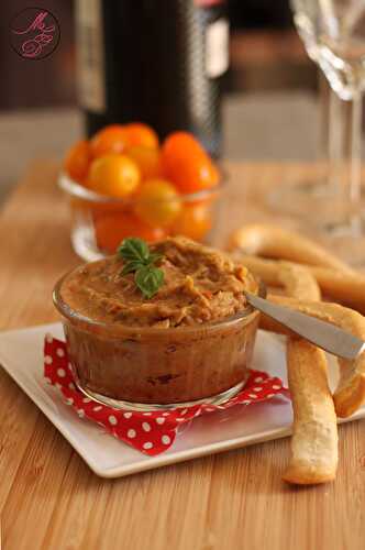 Tartinade à l’aubergine & aux tomates séchées