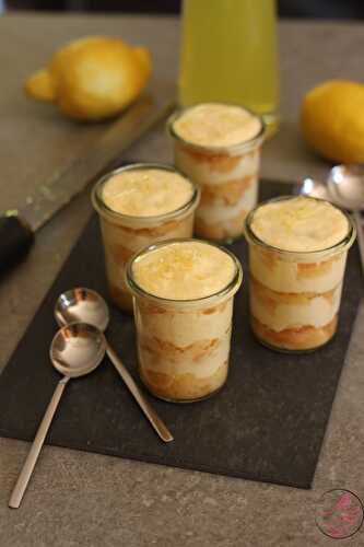 Tiramisu au citron & limoncello