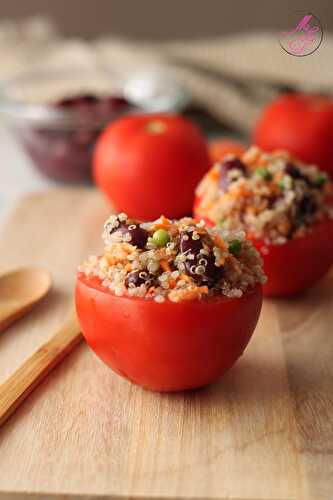 Tomates farcies au taboulé de quinoa